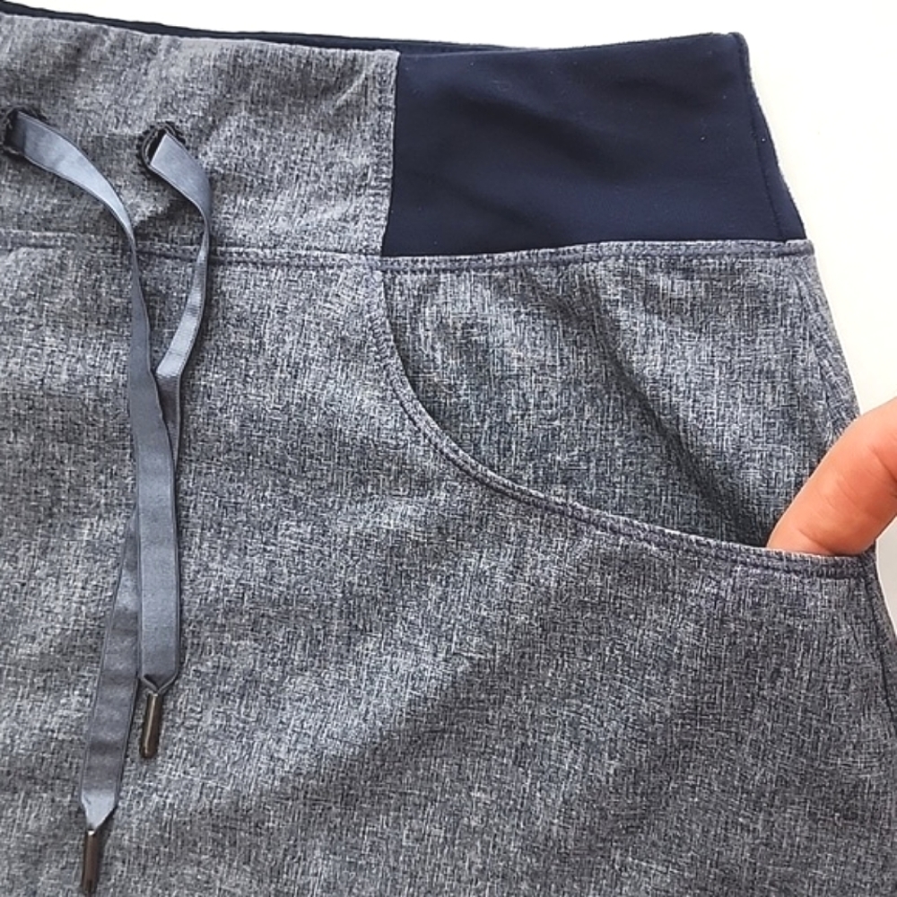 Tuff Athletics Women's Skirt Skort Heathered Blue Stretch Waist Sz S - Picture 4 of 14